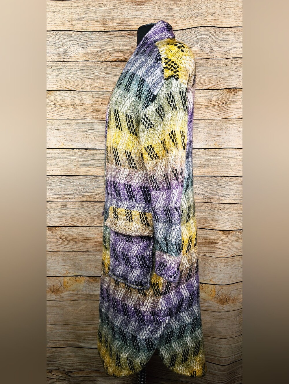 Anthropologie Pilcro Open Long Oversized Cardigan with Pockets Size Xsmall - Picture 2 of 5
